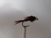 Size 12 Tungsten Pheasant Tail Natural Barbless